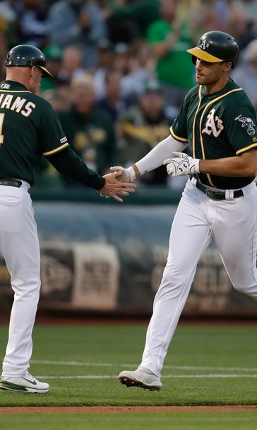 Olson, Canha hit back-to-back HRs to lead A's past Yanks 6-2